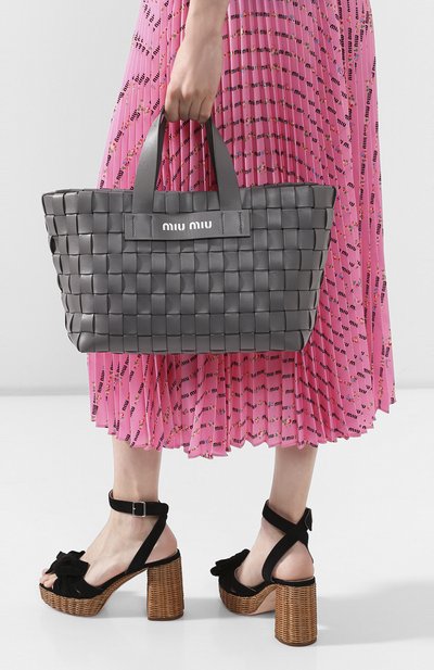 Сумка-шопер MIU MIU, арт. 5BA168-2D8K-F0K44-OIO, фото 2