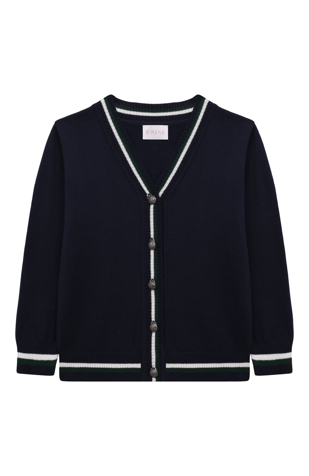 Кардиган EIRENE темно-синего цвета по цене 13600 руб., арт. FW2425213/6/7A-8/9A, фото 1 Кардиган EIRENE, арт. FW2425213/6/7A-8/9A, фото 1