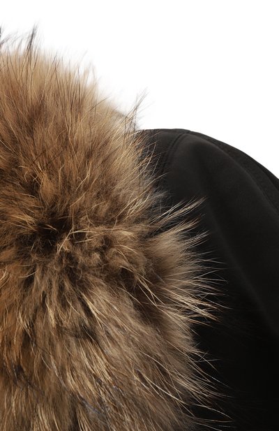 Шапка-ушанка стильная с мехом енота FURLAND коричневого цвета по цене 99440 руб., арт. 0001100110003600037, фото 3 Шапка-ушанка стильная с мехом енота FURLAND, арт. 0001100110003600037, фото 3
