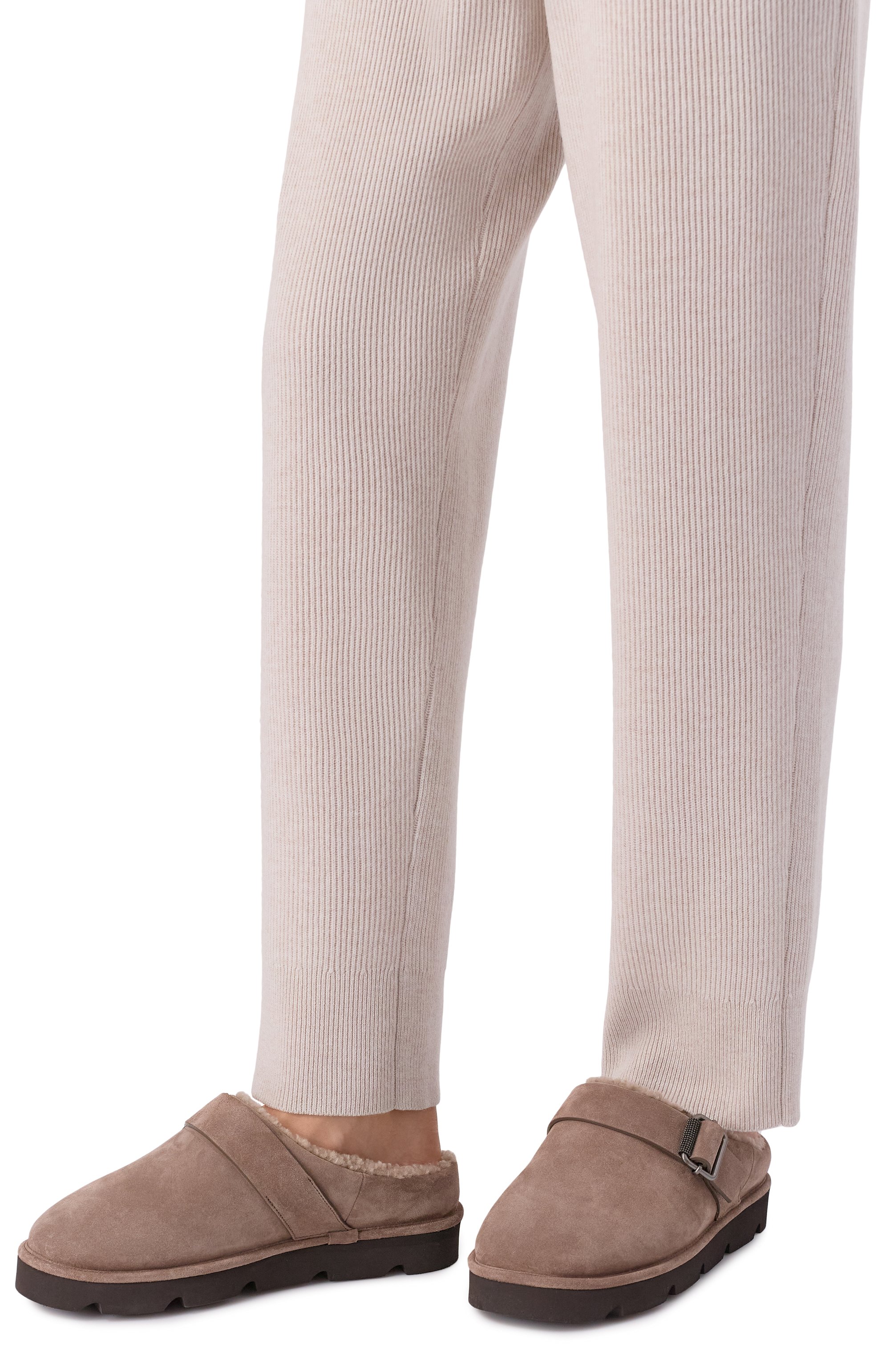 Замшевые сабо BRUNELLO CUCINELLI, арт. MZSFG3120, фото 2