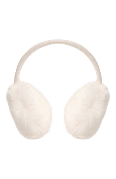 Шерстяные наушники с мехом YVES SALOMON ENFANT, арт. 20WEA310XXREXX, фото 1