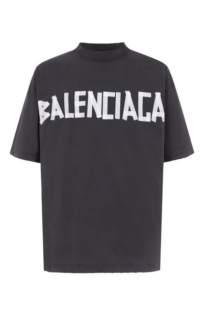 Хлопковая футболка BALENCIAGA, арт. 764235/TRVK1, фото 1