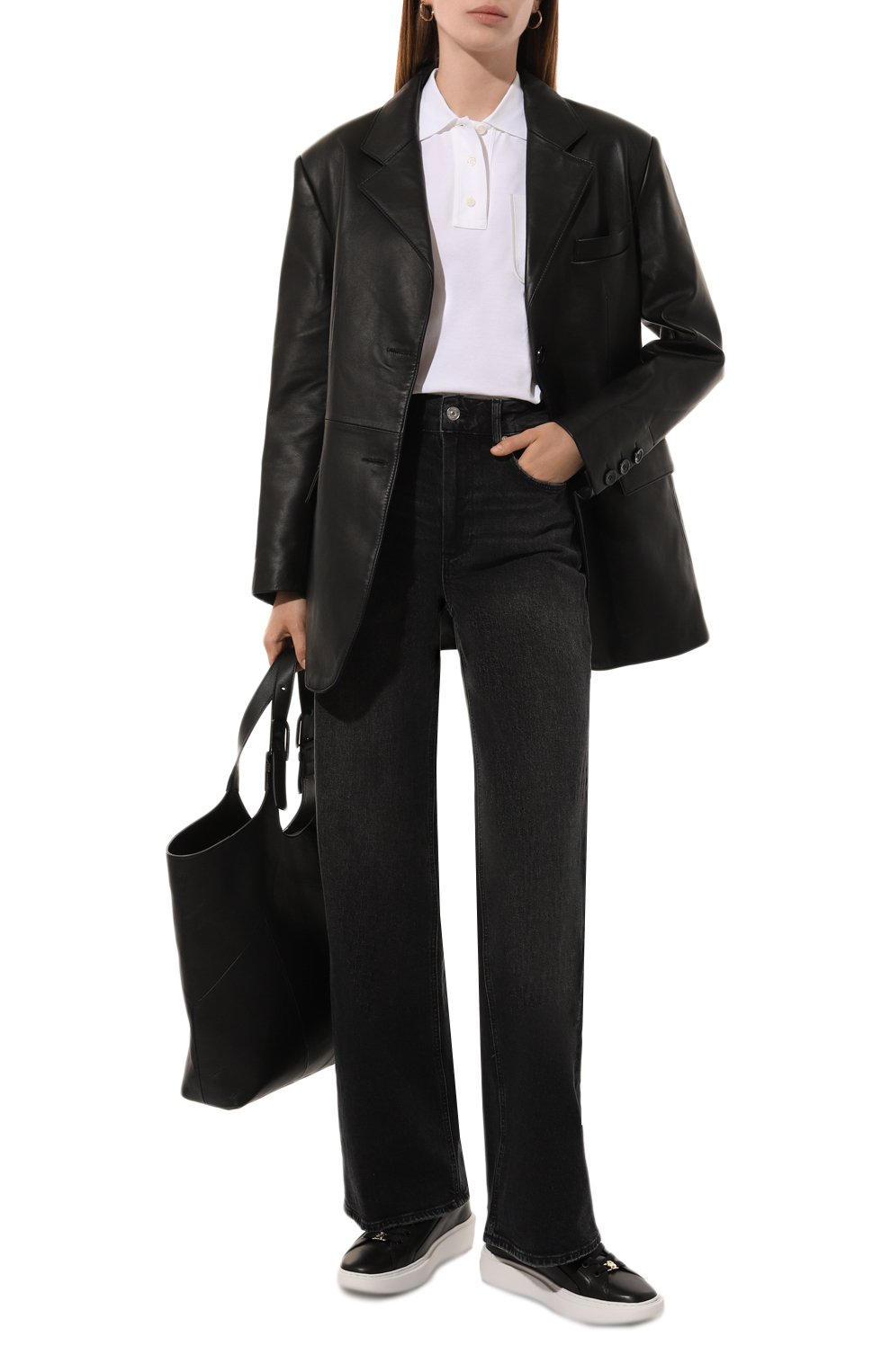 Кожаные кеды BOSS, арт. 50522947, фото 2