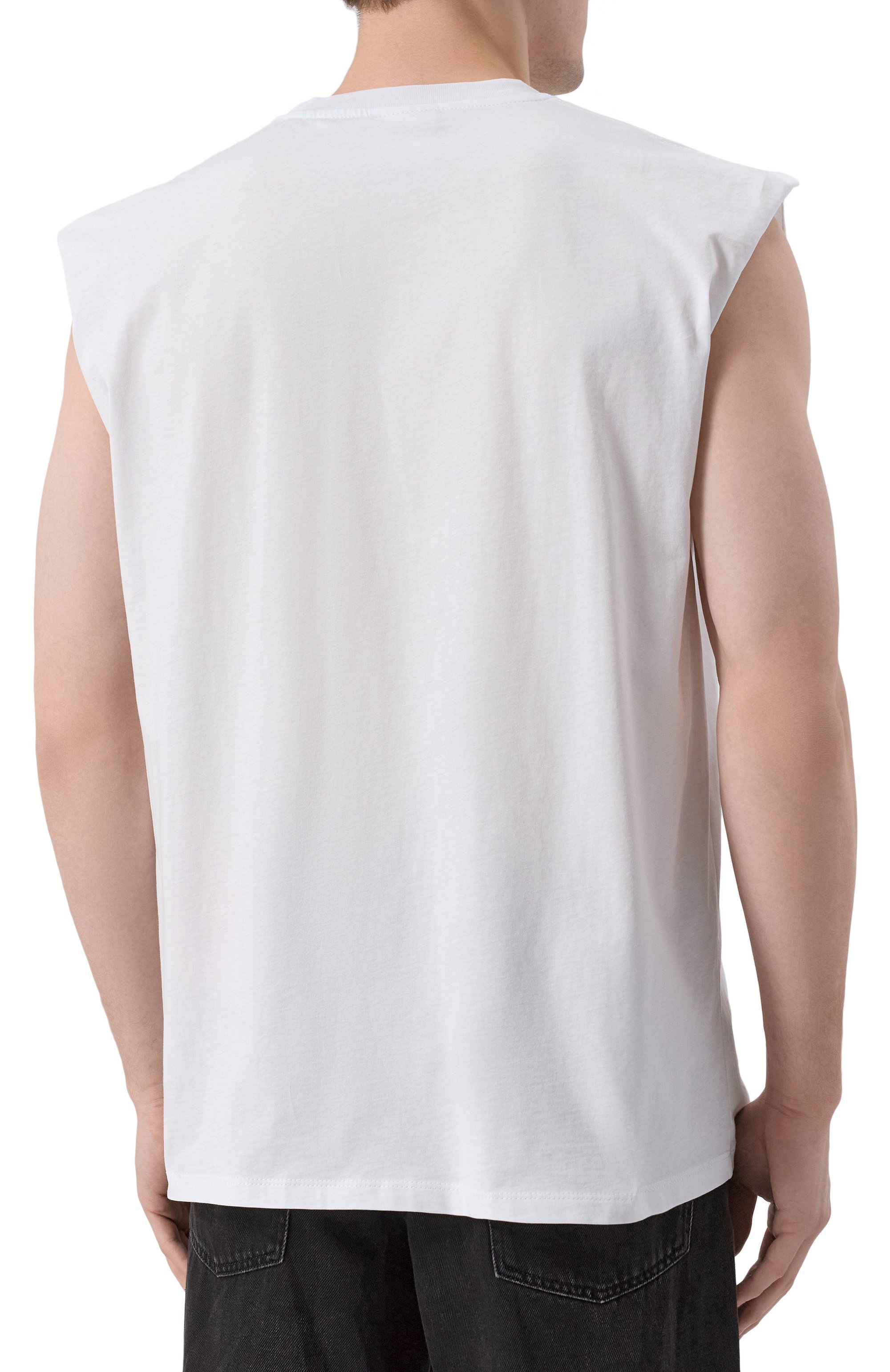 Хлопковая майка DIEGO VENTURINO, арт. DVTS-SMPU0, фото 4