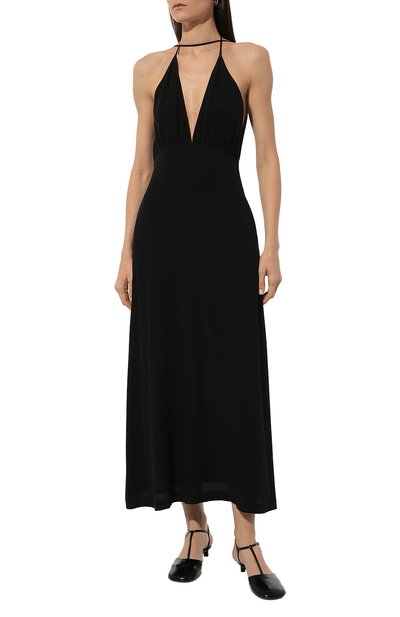 Шелковое платье TOTEME, арт. 242-WRD2197-FB0115, фото 3