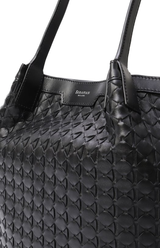 Сумка-шопер Serapian Milano SRM0SMLL713733A Чёрный  SRM0SMLL713733A Фото 3