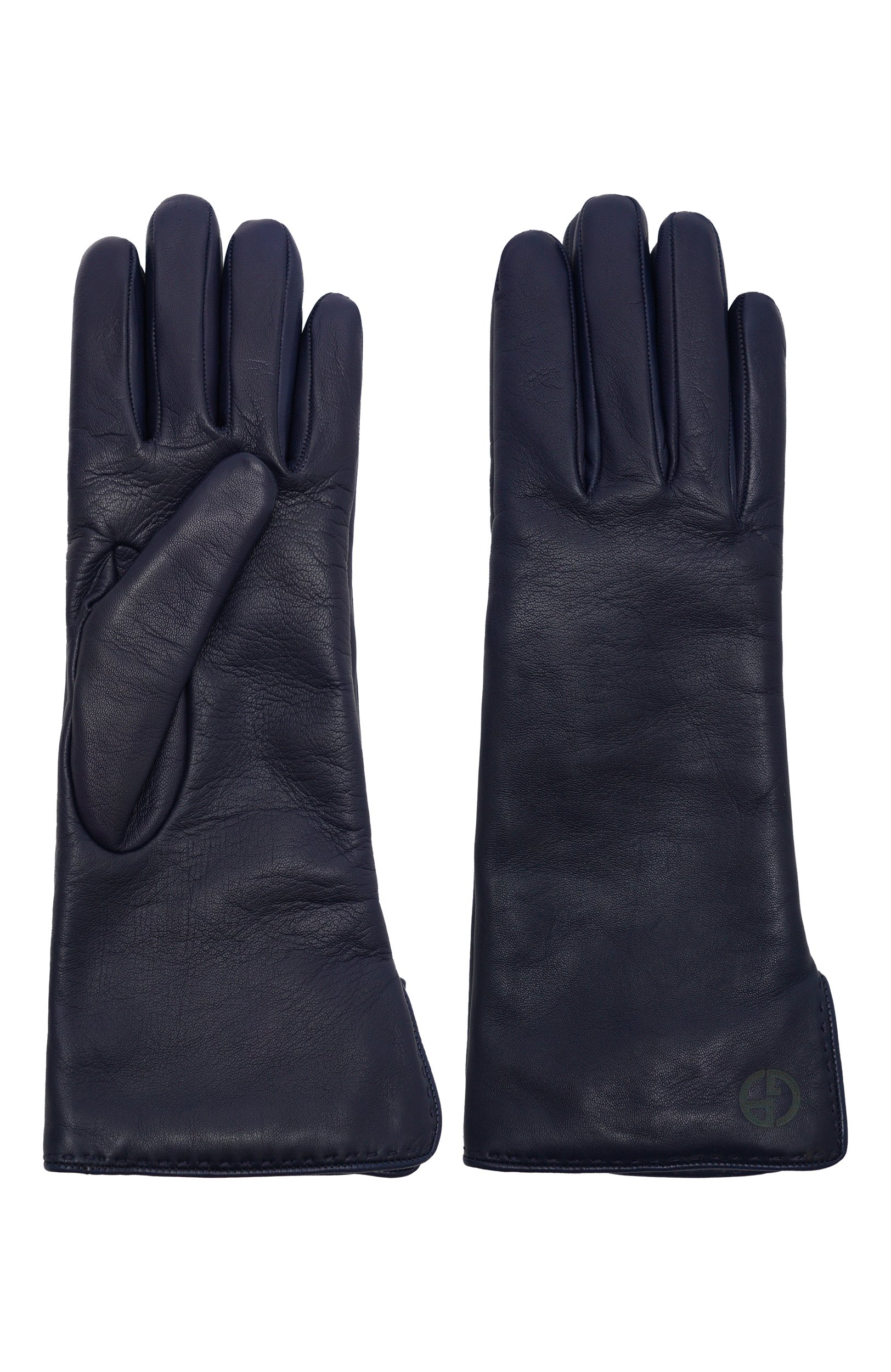 Кожаные перчатки GIORGIO ARMANI, арт. GW004149/AF29216, фото 2