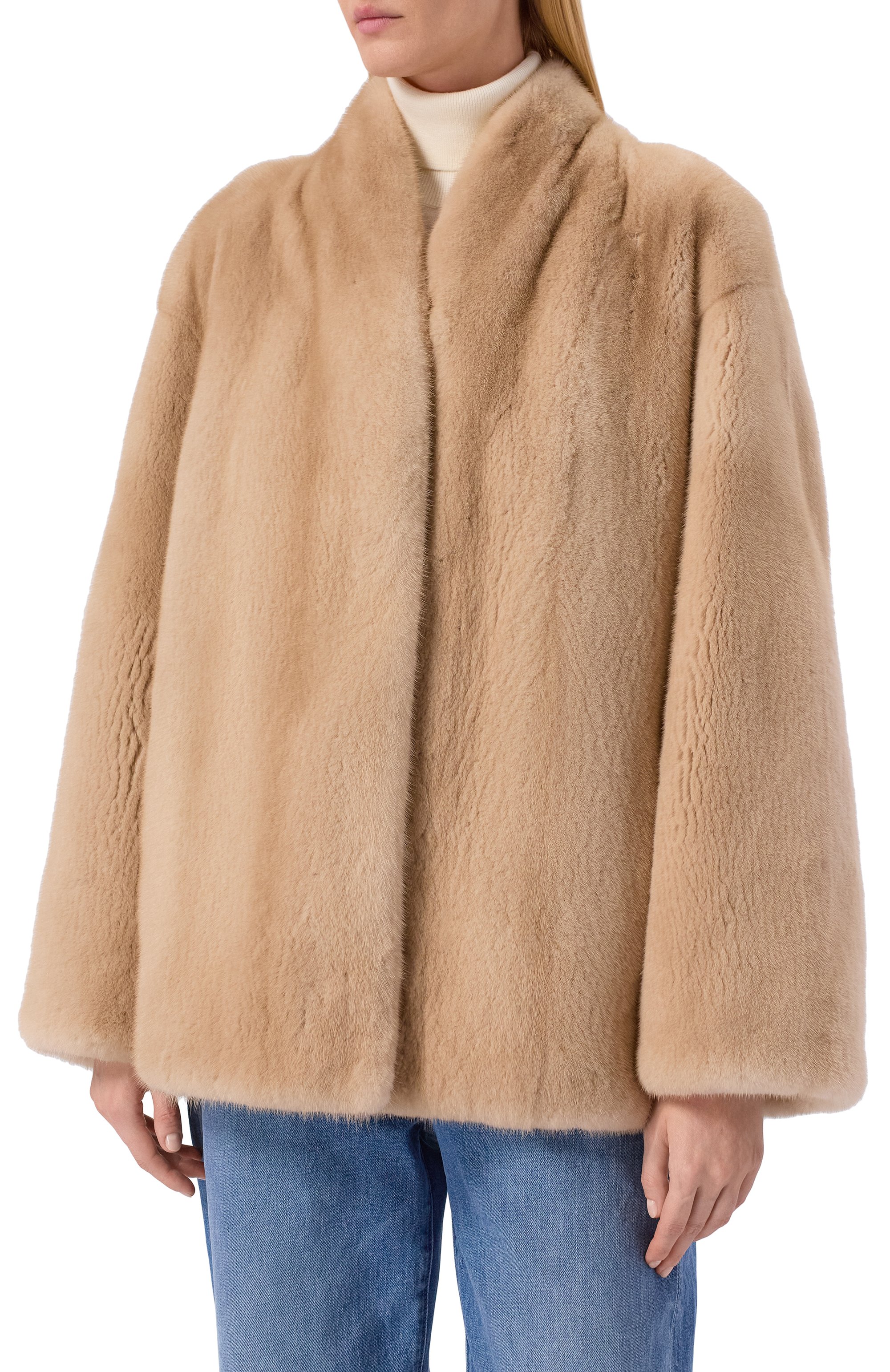 Шуба из норки VICTORIA KUSENKOVA, арт. 761800011681, фото 3