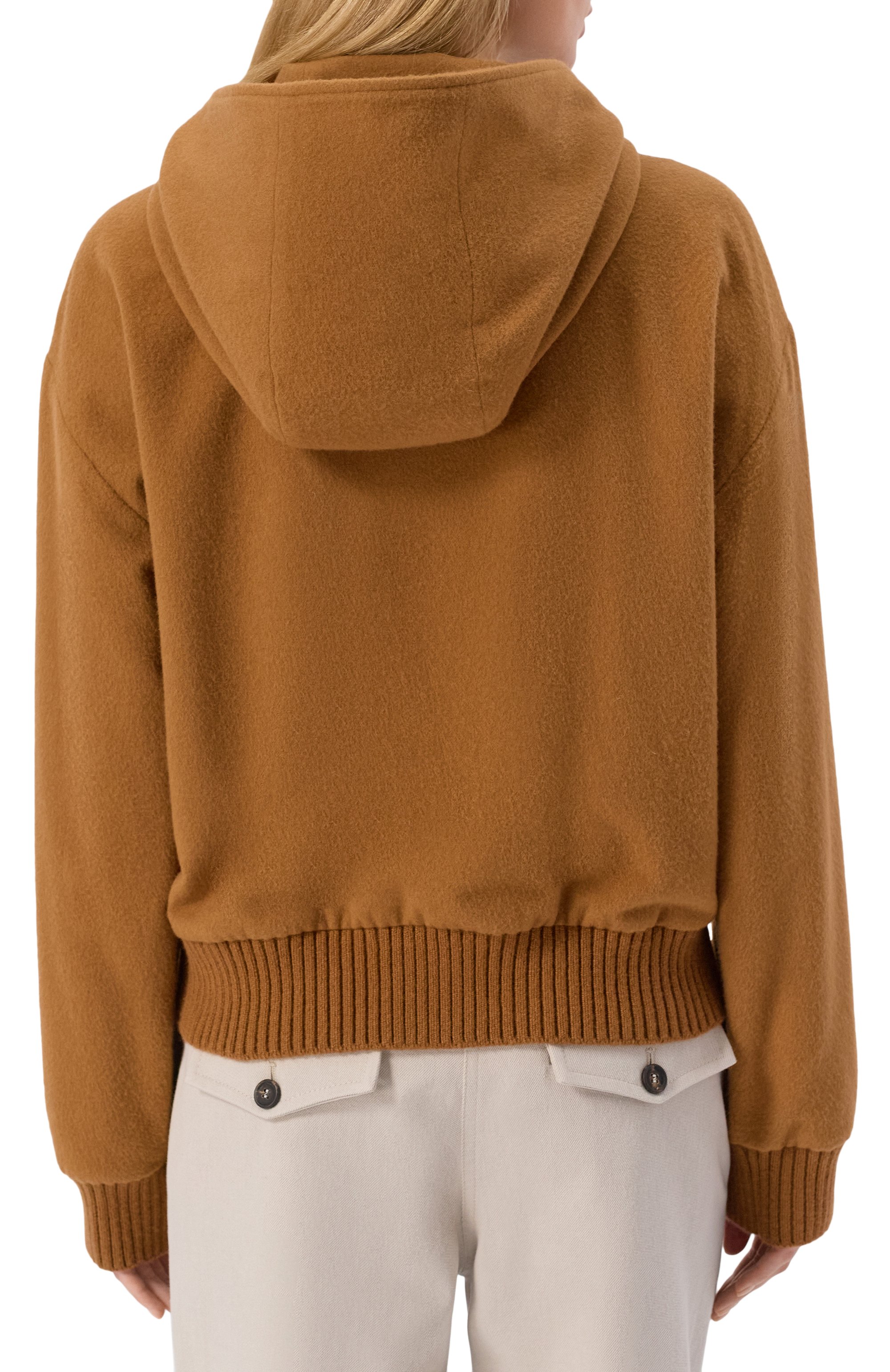 Бомбер из шерсти викуньи MVST, арт. TXBCK-Y336-3/LP1379, фото 4