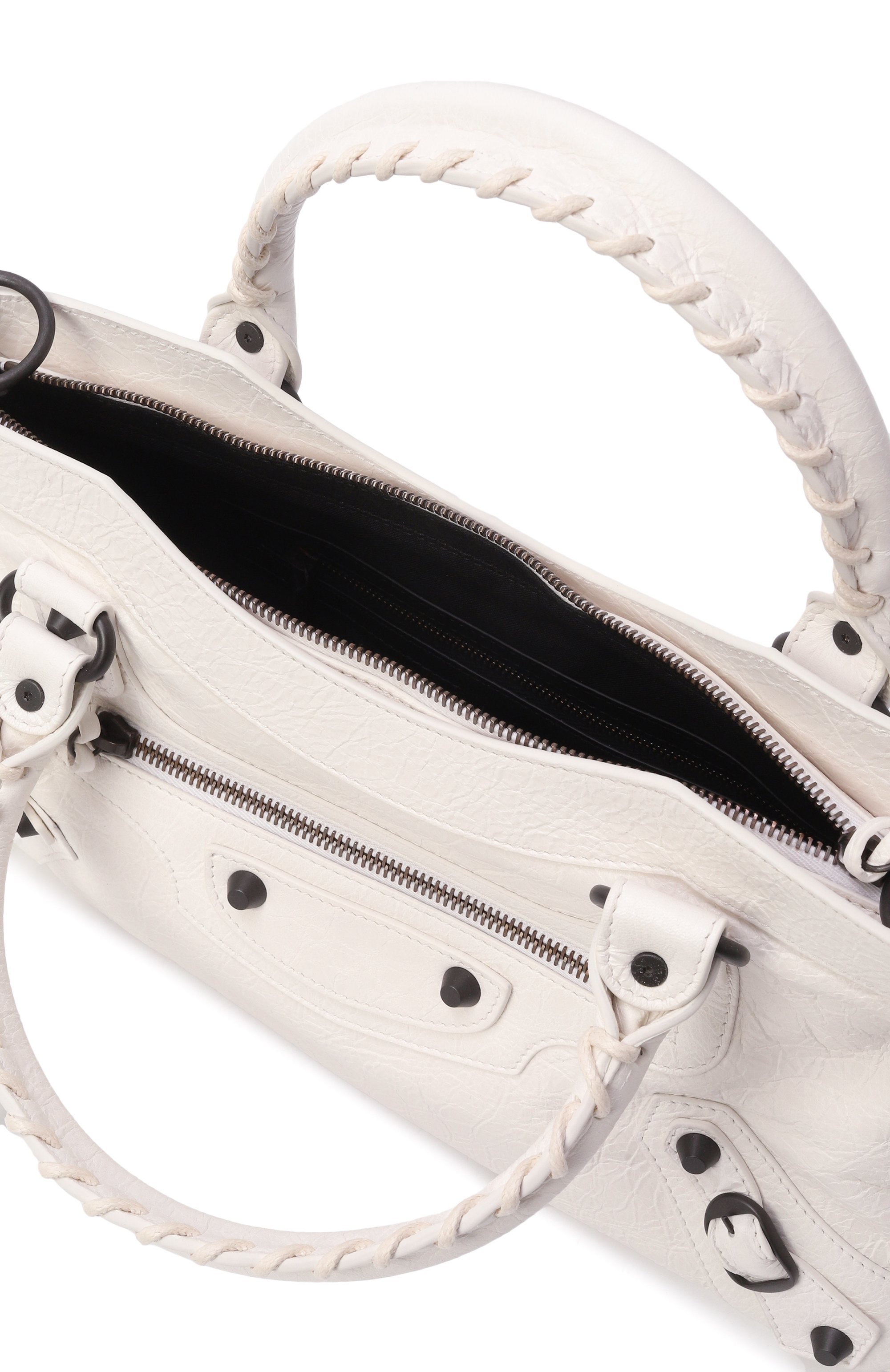 Сумка le city first BALENCIAGA белого цвета по цене 316000 руб., арт. 841458/2AB4W, фото 5 Сумка le city first BALENCIAGA, арт. 841458/2AB4W, фото 5