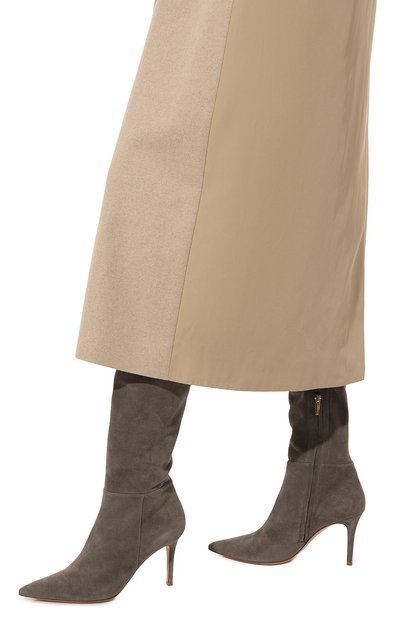 Замшевые ботфорты jules GIANVITO ROSSI, арт. G80222/85RIC, фото 3