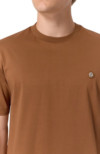 Хлопковая футболка BOSS, арт. 50520298, фото 5