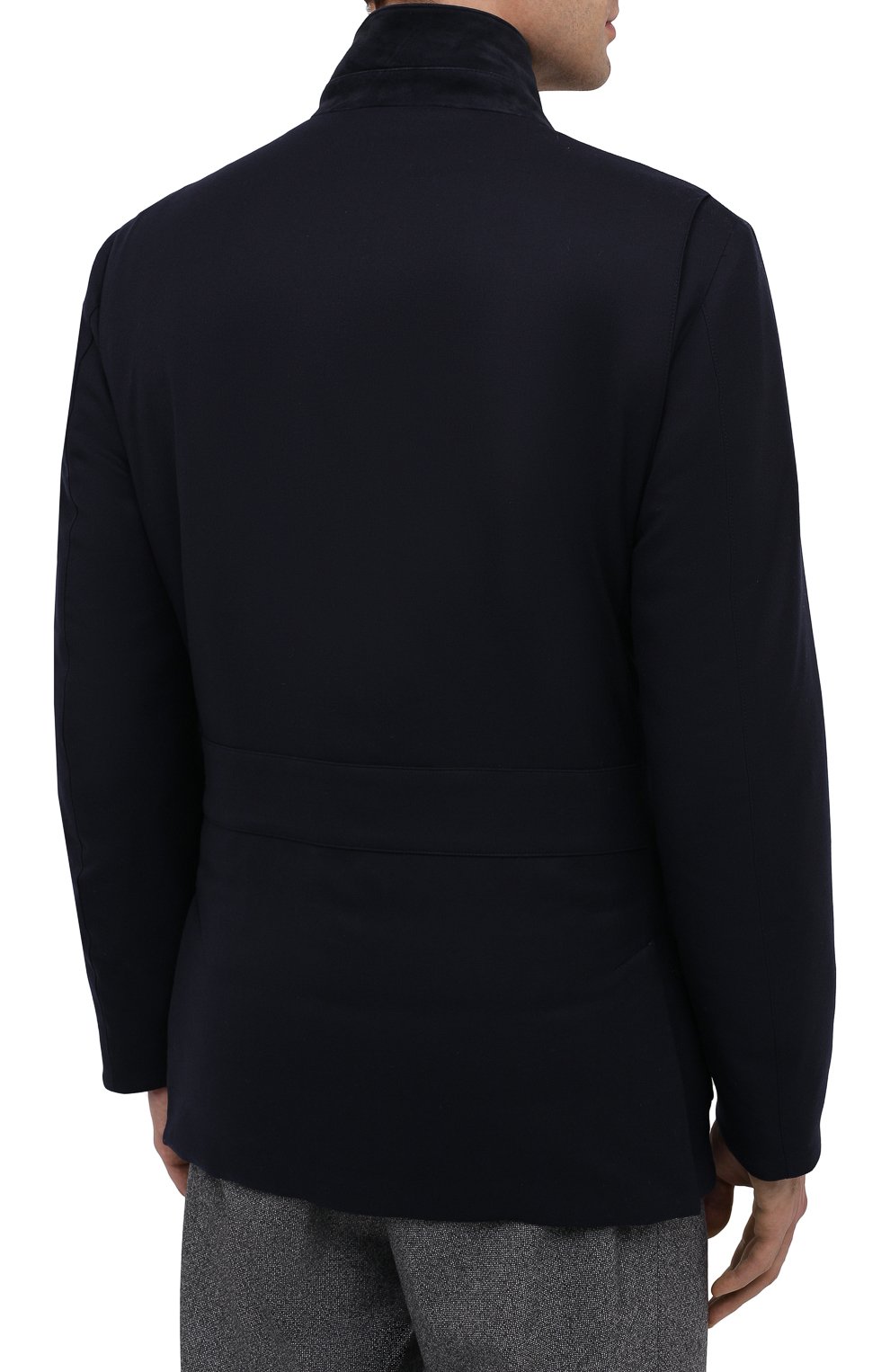 Шерстяная куртка LORO PIANA темно-синего цвета по цене 1110000 руб., арт. FAL2232, фото 4 Шерстяная куртка LORO PIANA, арт. FAL2232, фото 4