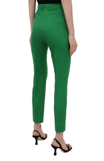 Брюки из шелка и хлопка DOLCE & GABBANA, арт. FTAM2T/HUMCA, фото 4
