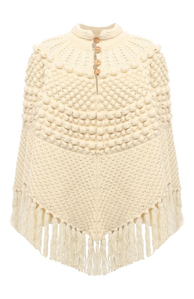 Шерстяное пончо SAINT LAURENT, арт. 633896/YASB2, фото 1