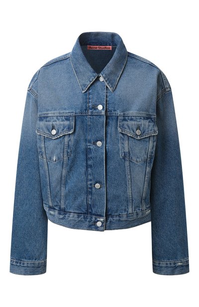 Женская джинсовая куртка ACNE STUDIOS, арт. FN-WN-0UTW001035/A90640