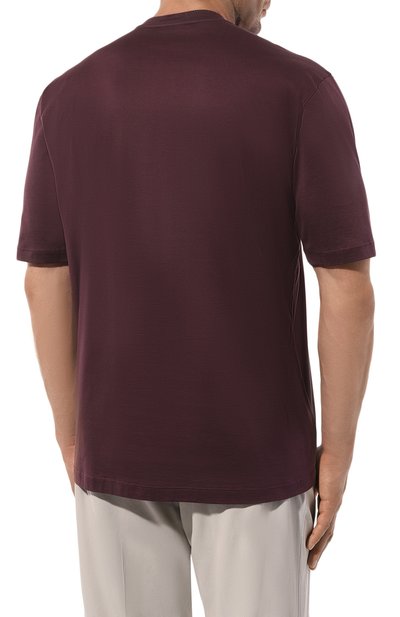 Хлопковая футболка ZILLI, арт. TSR001M0110VFST00/62, фото 4