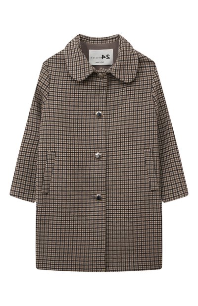 Шерстяное пальто MANZONI24, арт. 23MB1247-MCKF