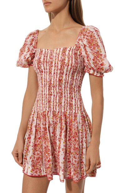 Хлопковое платье POUPETTE ST BARTH, арт. WB6S24N0WFP, фото 3