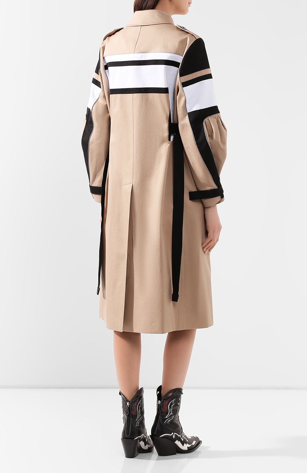 Хлопковый тренч BURBERRY, арт. 4564298, фото 4