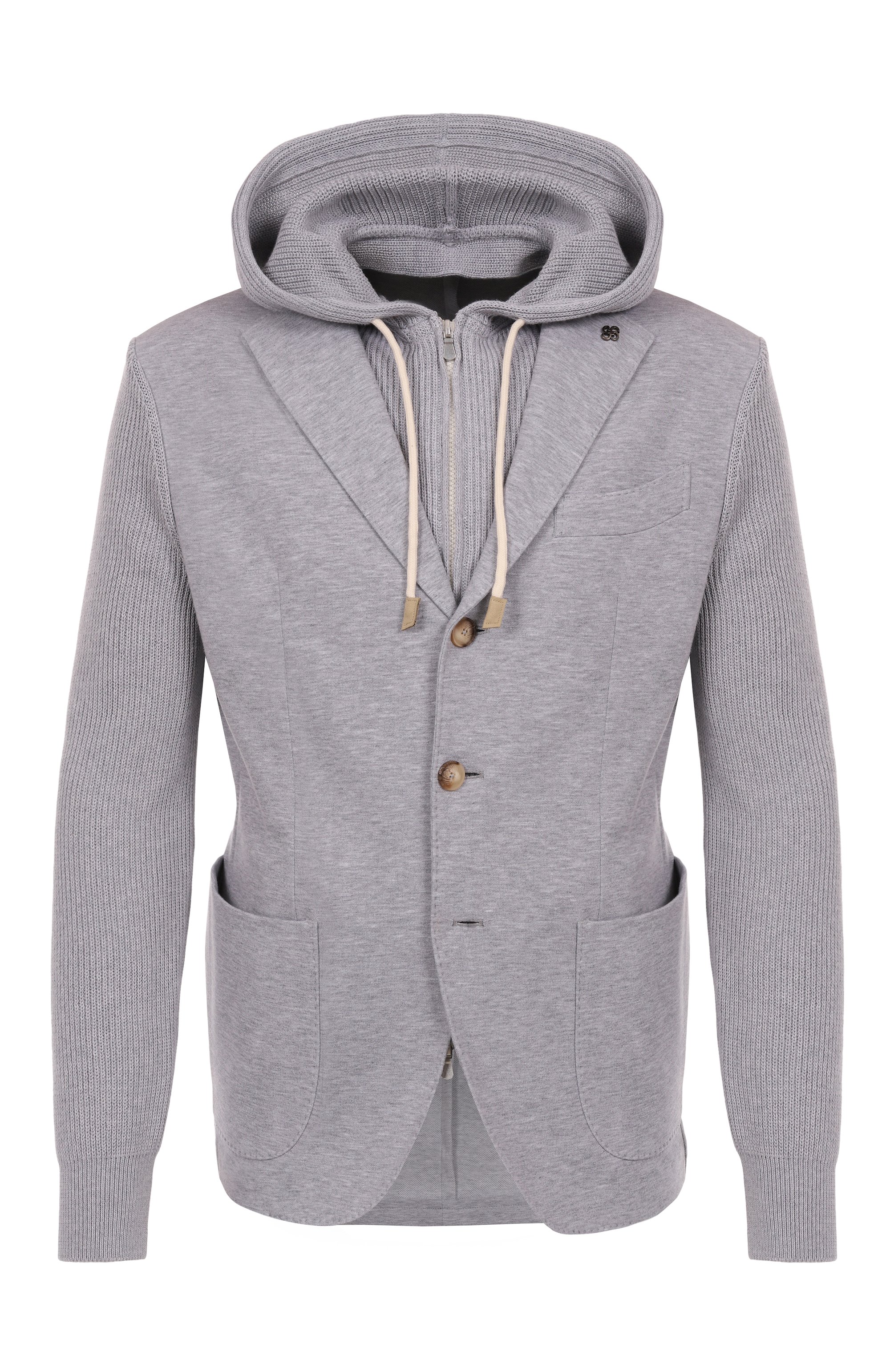 Хлопковый пиджак GRAN SASSO, арт. 23133/76012, фото 1