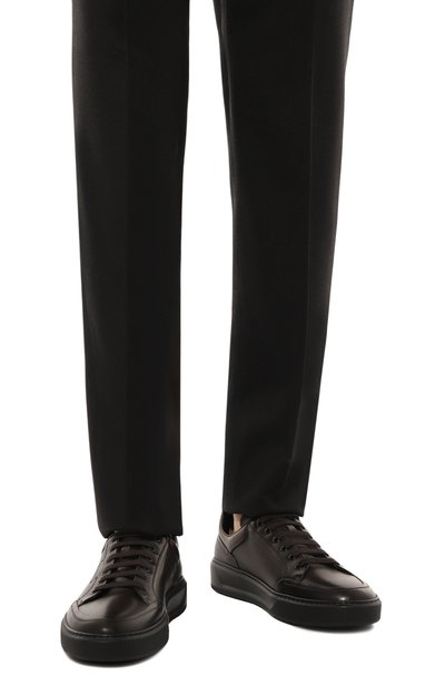 Кожаные кеды ZILLI, арт. H0140AM1153VZBA02, фото 3