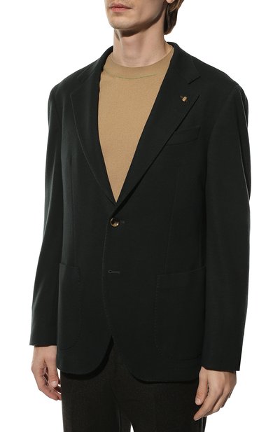 Пиджак из шерсти и хлопка SARTORIA LATORRE, арт. JEF74 JC113, фото 3