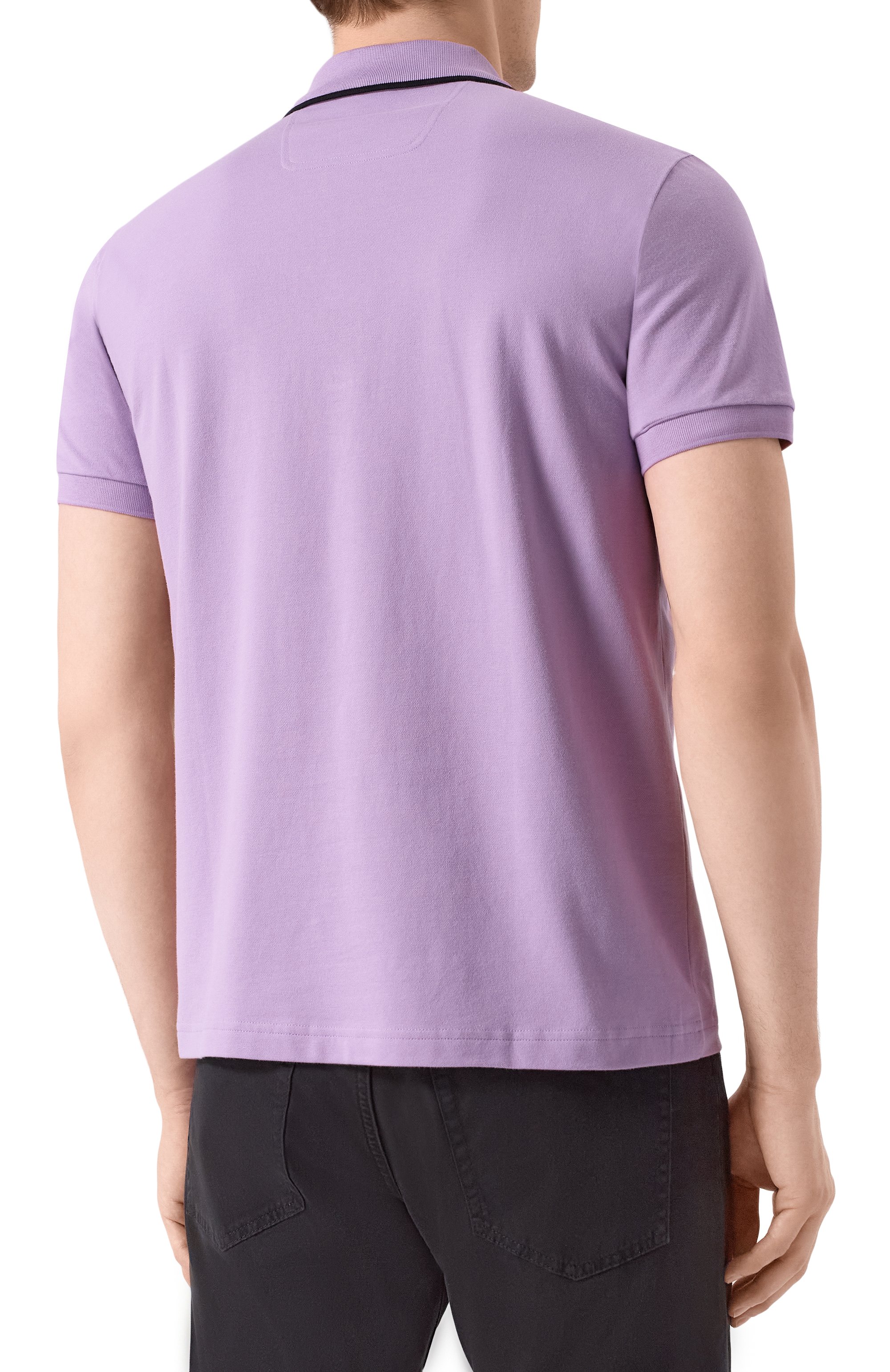 Хлопковое поло BOSS GREEN, арт. 50537489, фото 4