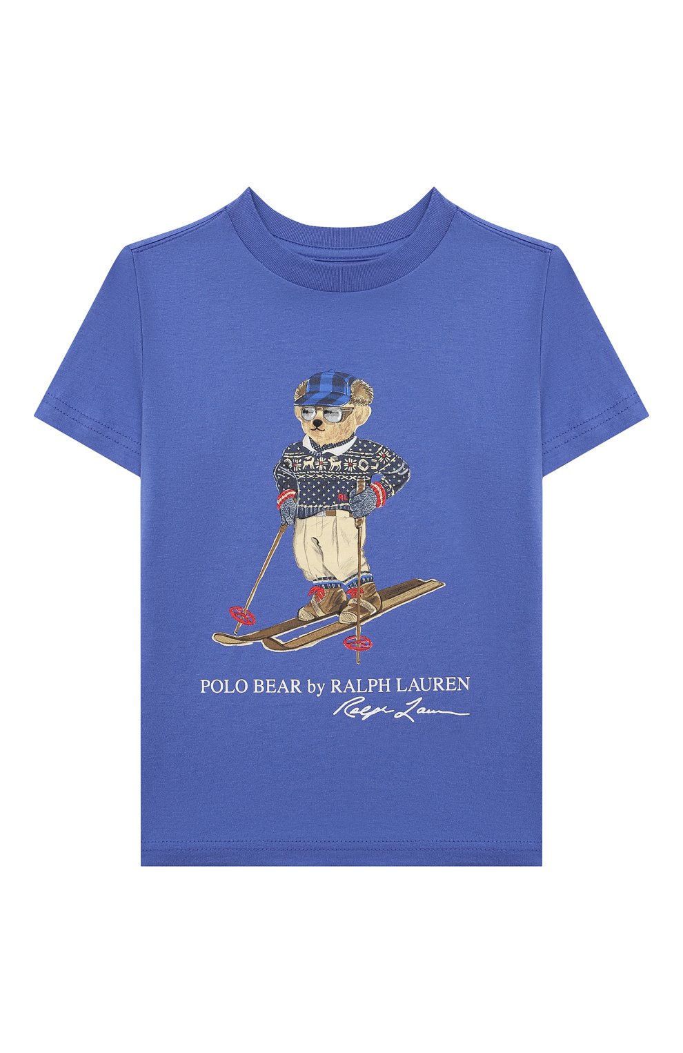 Хлопковая футболка POLO RALPH LAUREN, арт. 321853790, фото 1