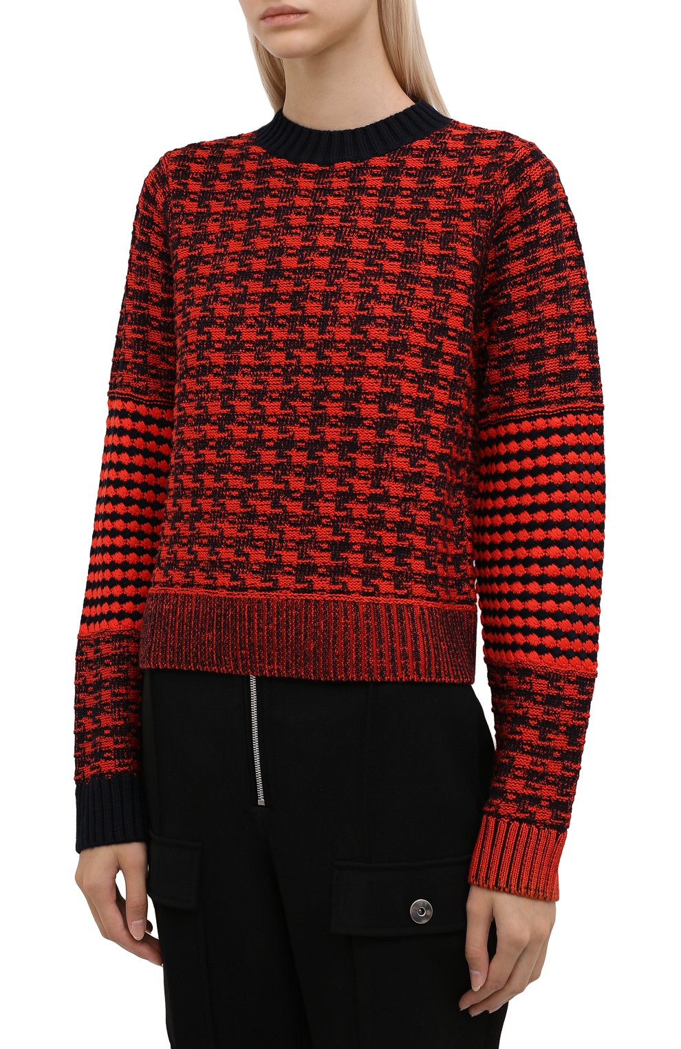 Свитер из шерсти и хлопка VICTORIA BECKHAM, арт. 1521KJU002933A, фото 3