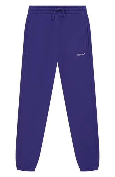 Хлопковые джоггеры OFF-WHITE, арт. 0GCH001S25FLE002/12+