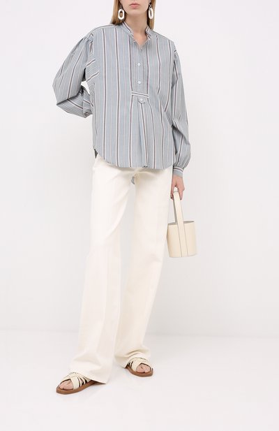 Хлопковая рубашка ISABEL MARANT ETOILE, арт. CH0672-20A040E/ALIS0N, фото 2
