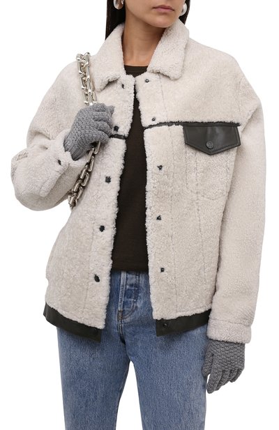 Кашемировые перчатки GIORGIO ARMANI, арт. 794226/1A211, фото 2