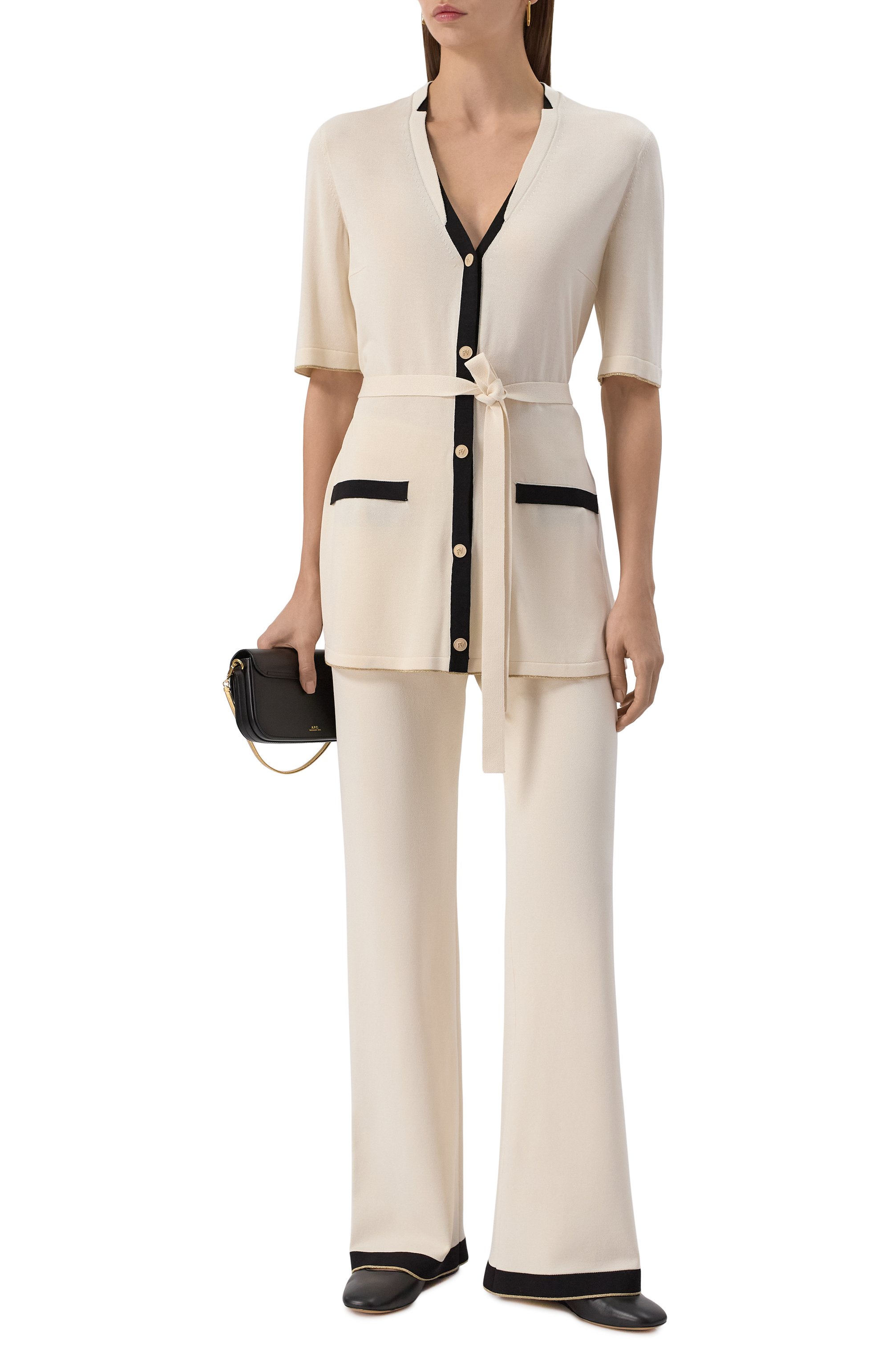 Кардиган из шелка и вискозы FREEAGE, арт. S25.CR072.6079.111, фото 2