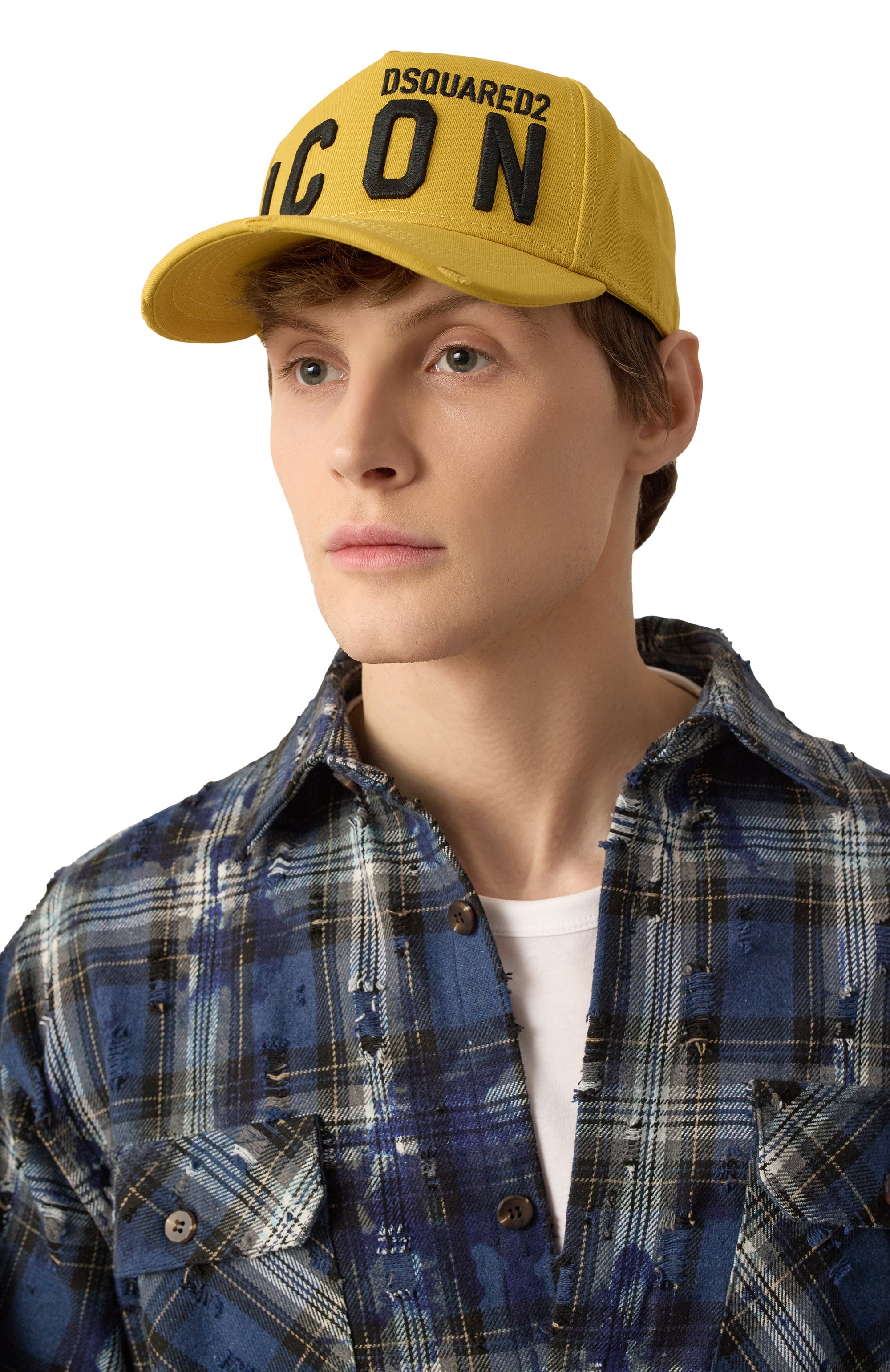 Хлопковая бейсболка icon DSQUARED2, арт. BCM0412 05C00001, фото 2