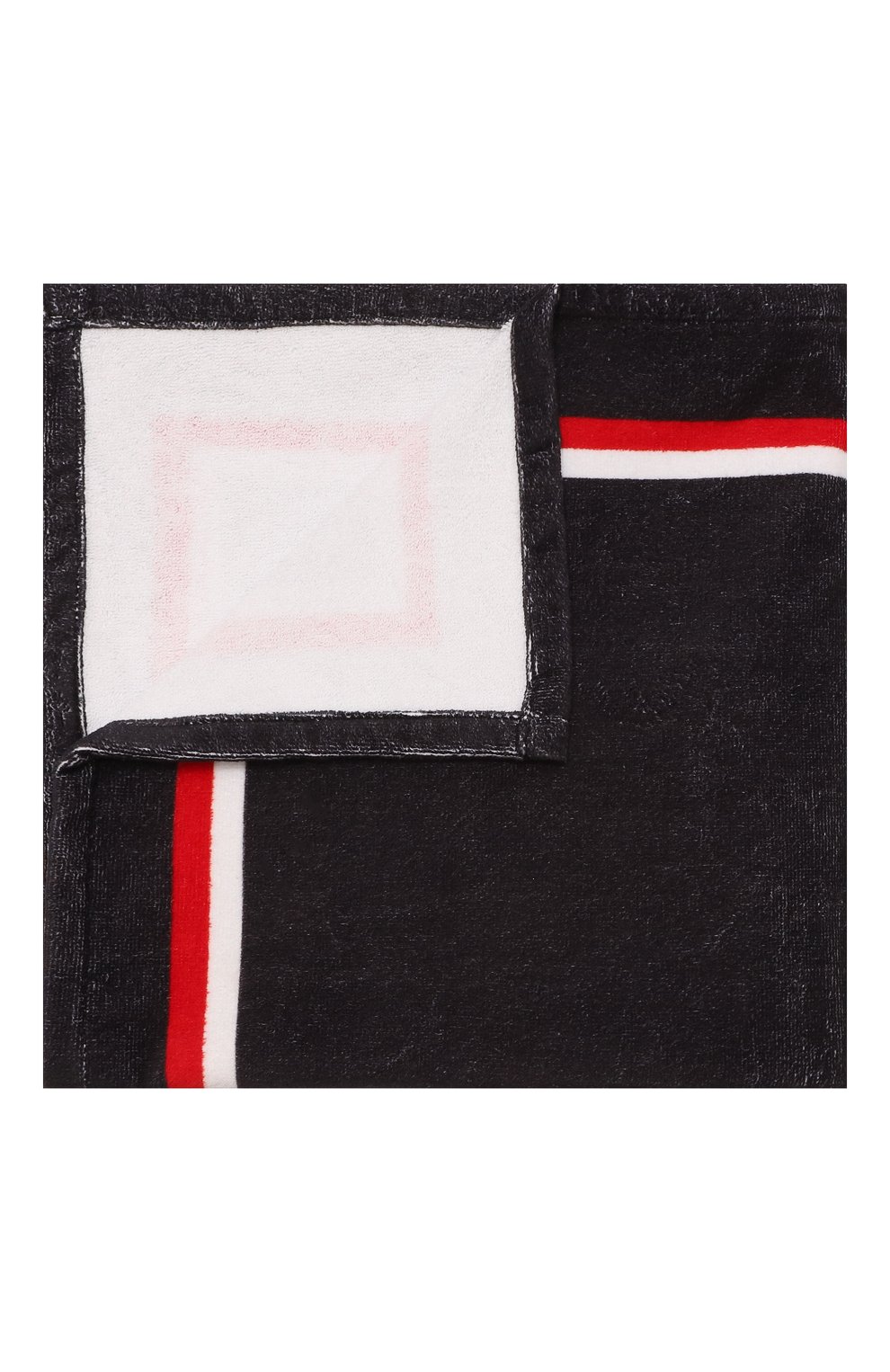 Хлопковое полотенце MOSCHINO темно-синего цвета по цене 11300 руб., арт. H0X01B/LGA15, фото 1 Хлопковое полотенце MOSCHINO, арт. H0X01B/LGA15, фото 1