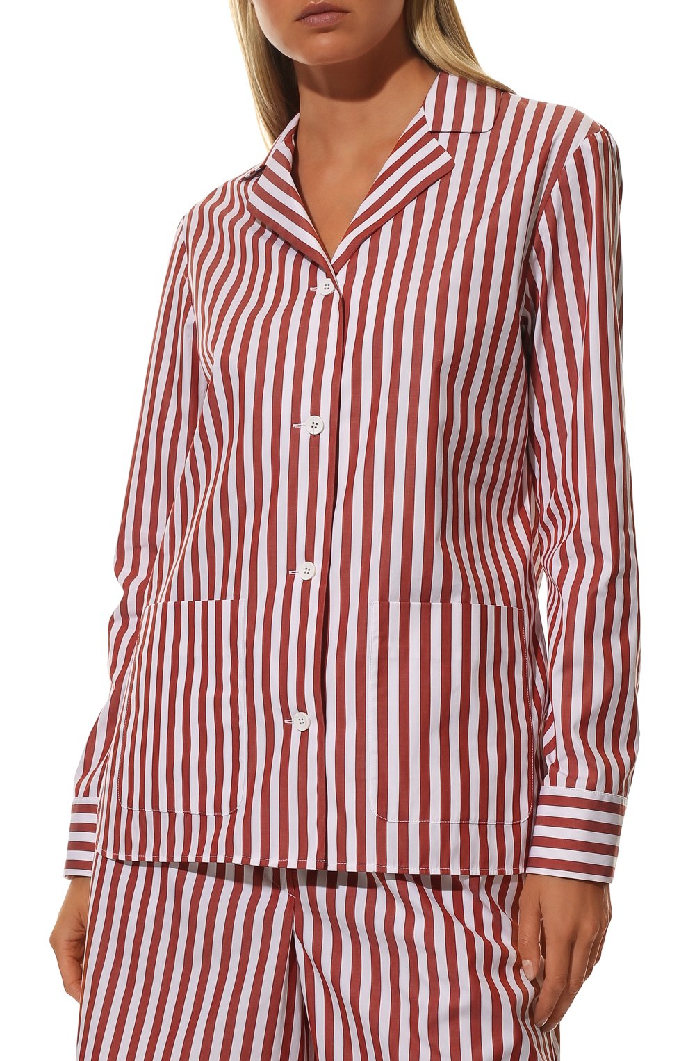 Хлопковая пижама WEEKEND MAX MARA, арт. GERALD 31110126-CARAMBA 31410126, фото 3