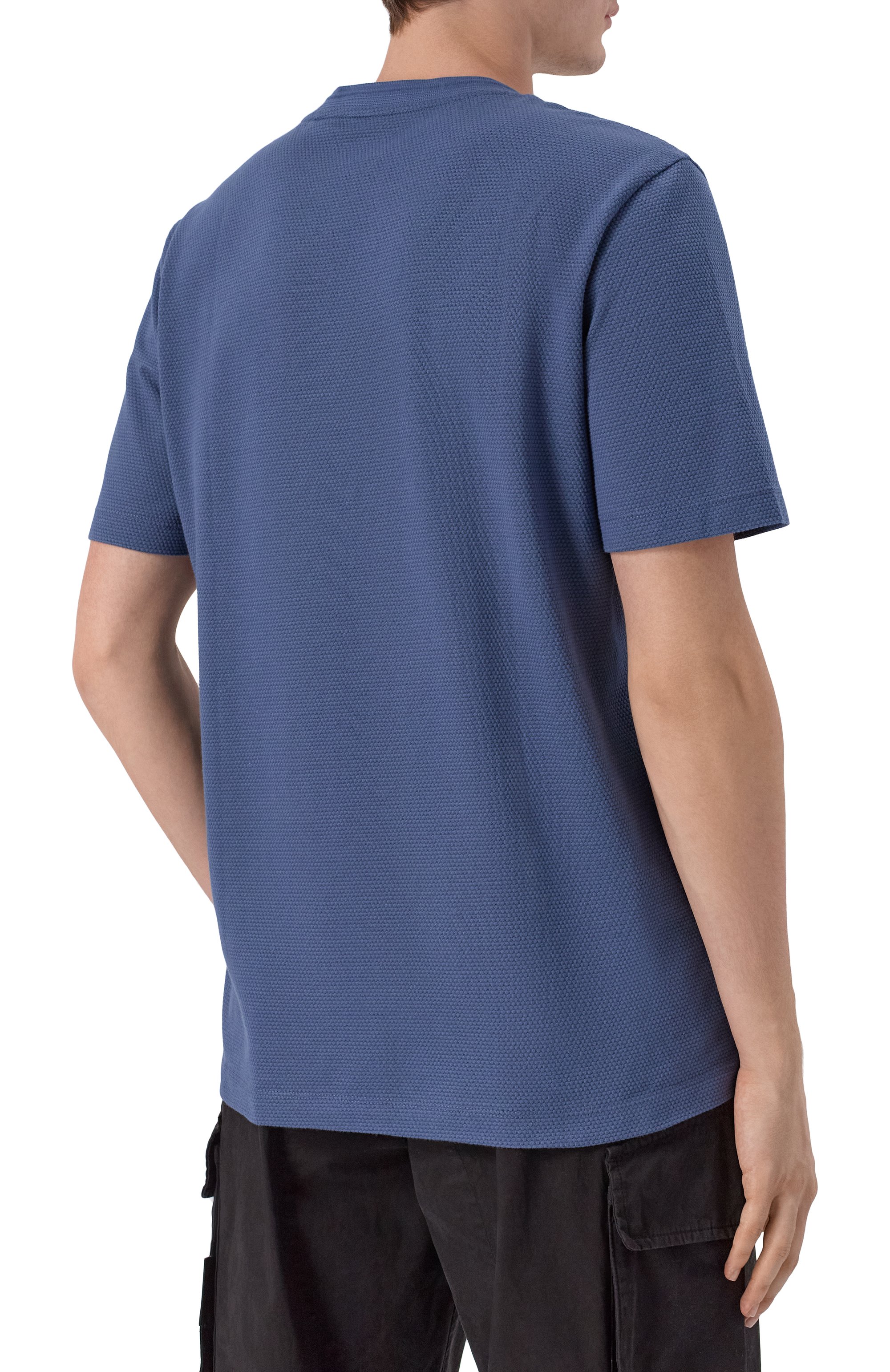 Хлопковая  футболка BOSS, арт. 50452680, фото 4