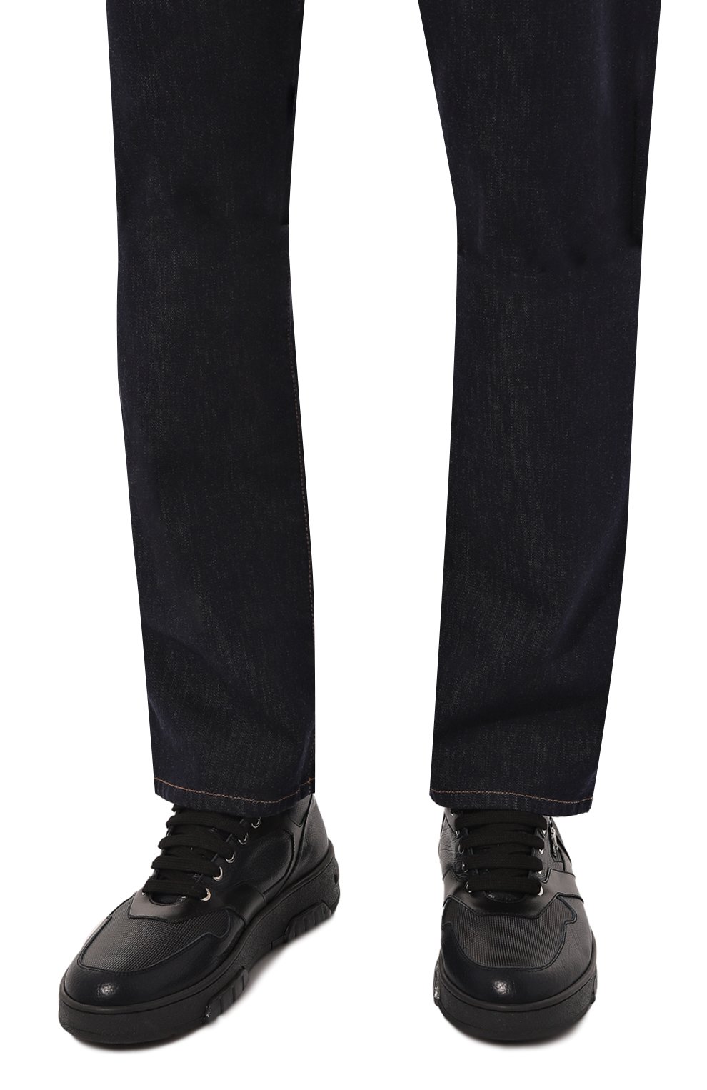 Кожаные кеды ARTIOLI, арт. 0S695/LAMA CALF/0PTICAL/BABY CALF ZEUS, фото 3