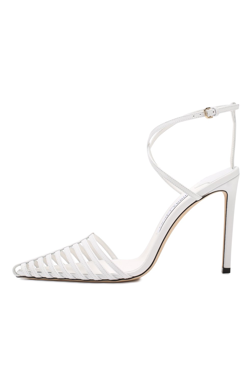 Кожаные босоножки tamai 100 JIMMY CHOO, арт. TAMAI 100/NAP, фото 3