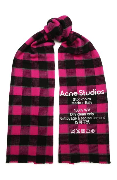 Шерстяной шарф ACNE STUDIOS, арт. CA0078/W, фото 1