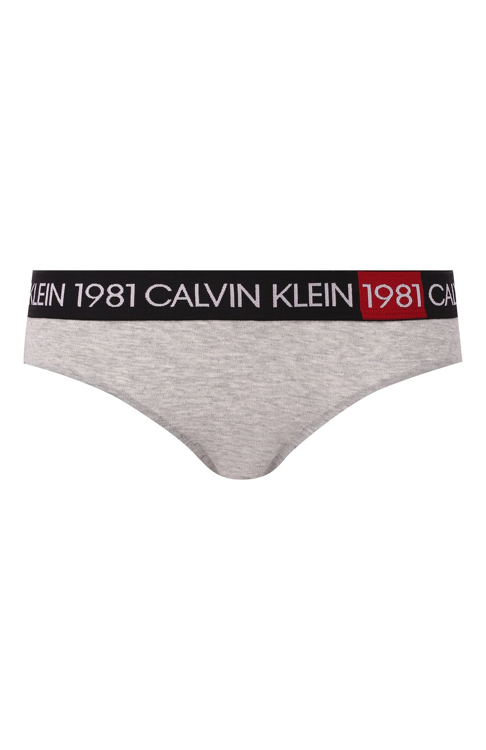 Трусы-слипы CALVIN KLEIN серого цвета по цене 2830 руб., арт. QF5449E, фото 1 Трусы-слипы CALVIN KLEIN, арт. QF5449E, фото 1