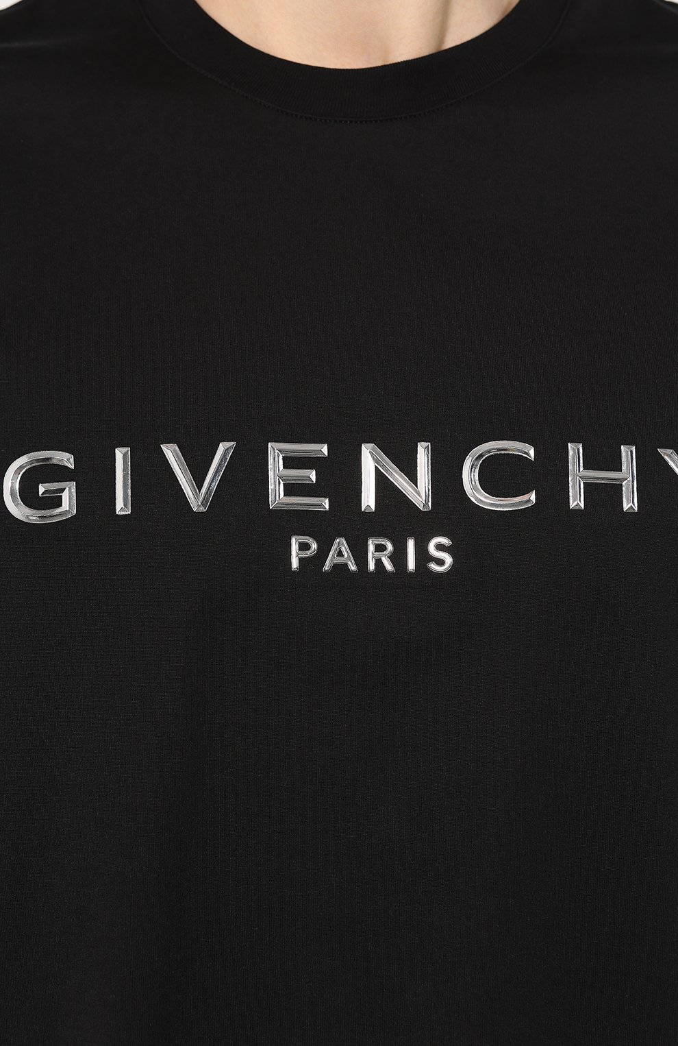 Хлопковая футболка GIVENCHY, арт. BM70WV3002, фото 5