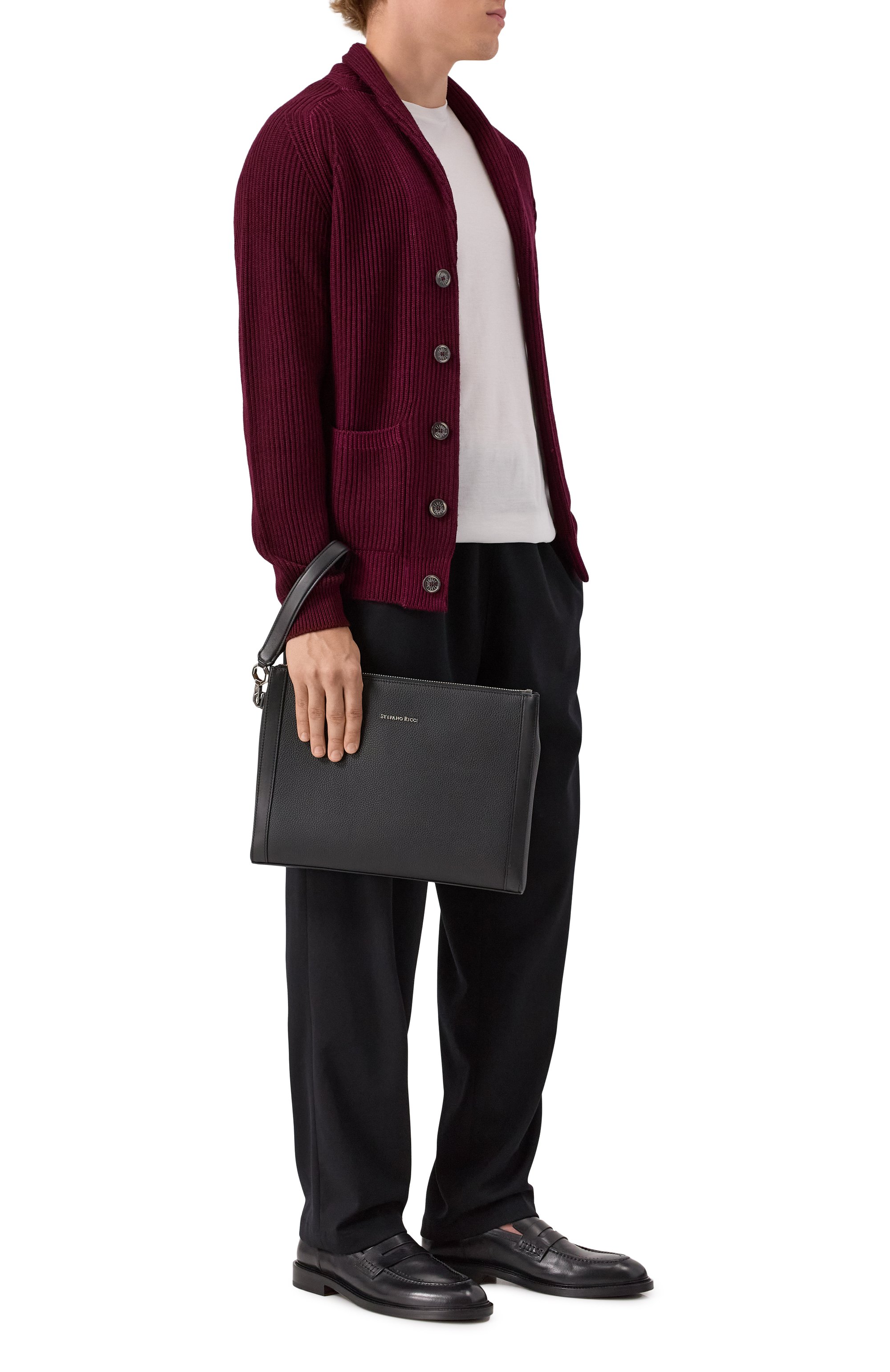 Кожаная папка для документов STEFANO RICCI, арт. PP428G9P/REVH, фото 7