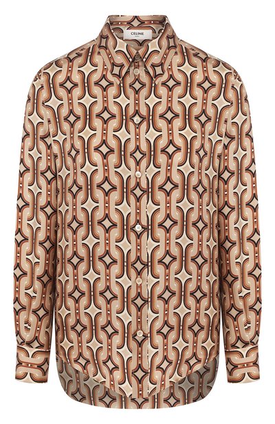 Женская шелковая рубашка CELINE, арт. 2C008067I