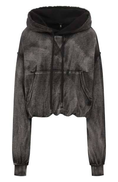 Женский хлопковое худи R13, арт. R13WK215-K0010