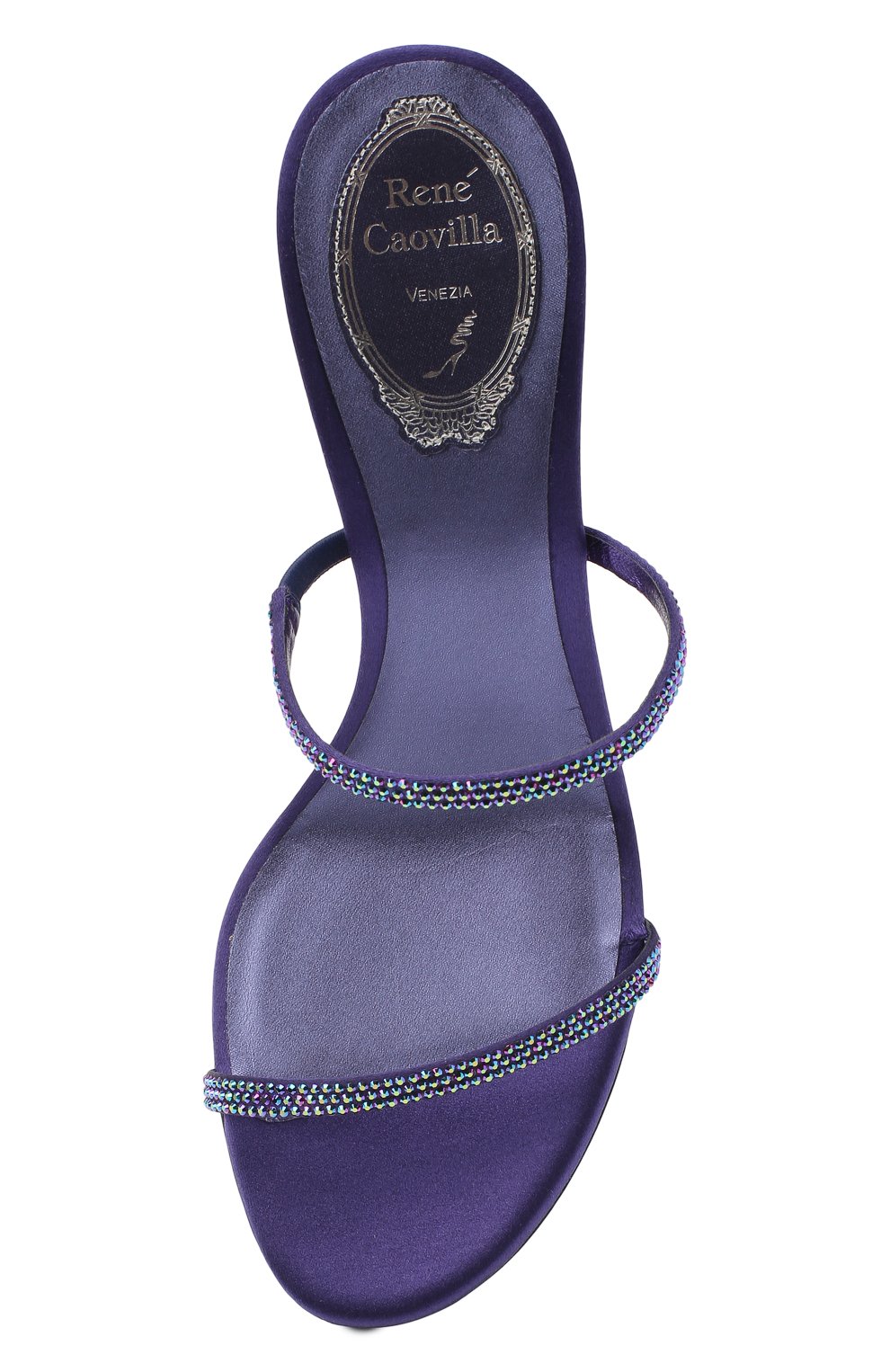 Текстильные мюли RENE CAOVILLA, арт. C10640-080-R001W224, фото 5