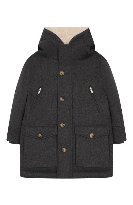 Шерстяная парка BRUNELLO CUCINELLI, арт. BM463J312A