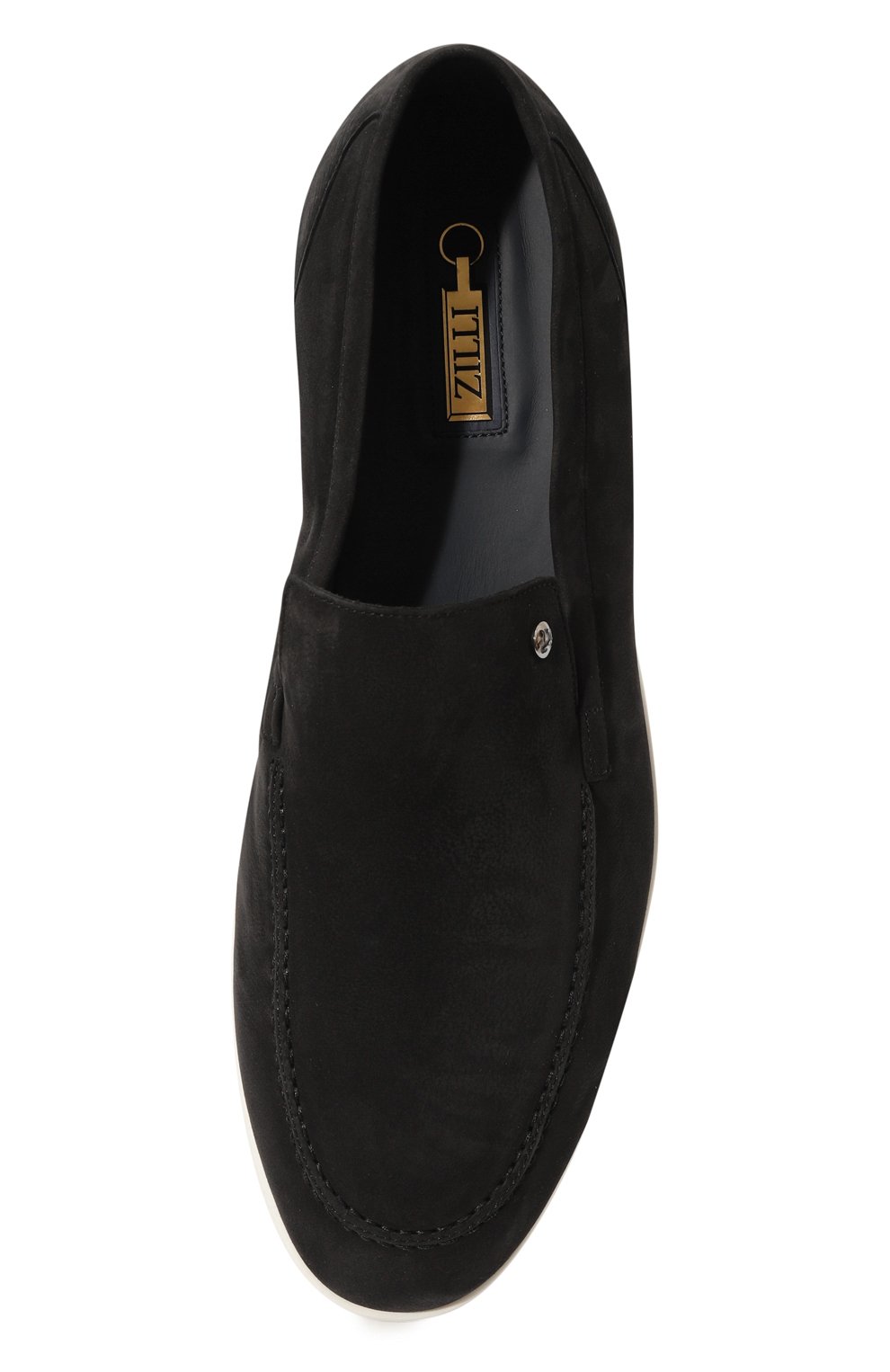 Лоферы из нубука ZILLI, арт. MDZ-PT191-DM029/0C1X, фото 6