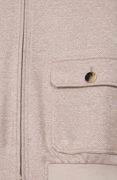 Бомбер из о льна и шелка STEFANO RICCI JUNIOR, арт. YDJ6100220/DN31HA, фото 3